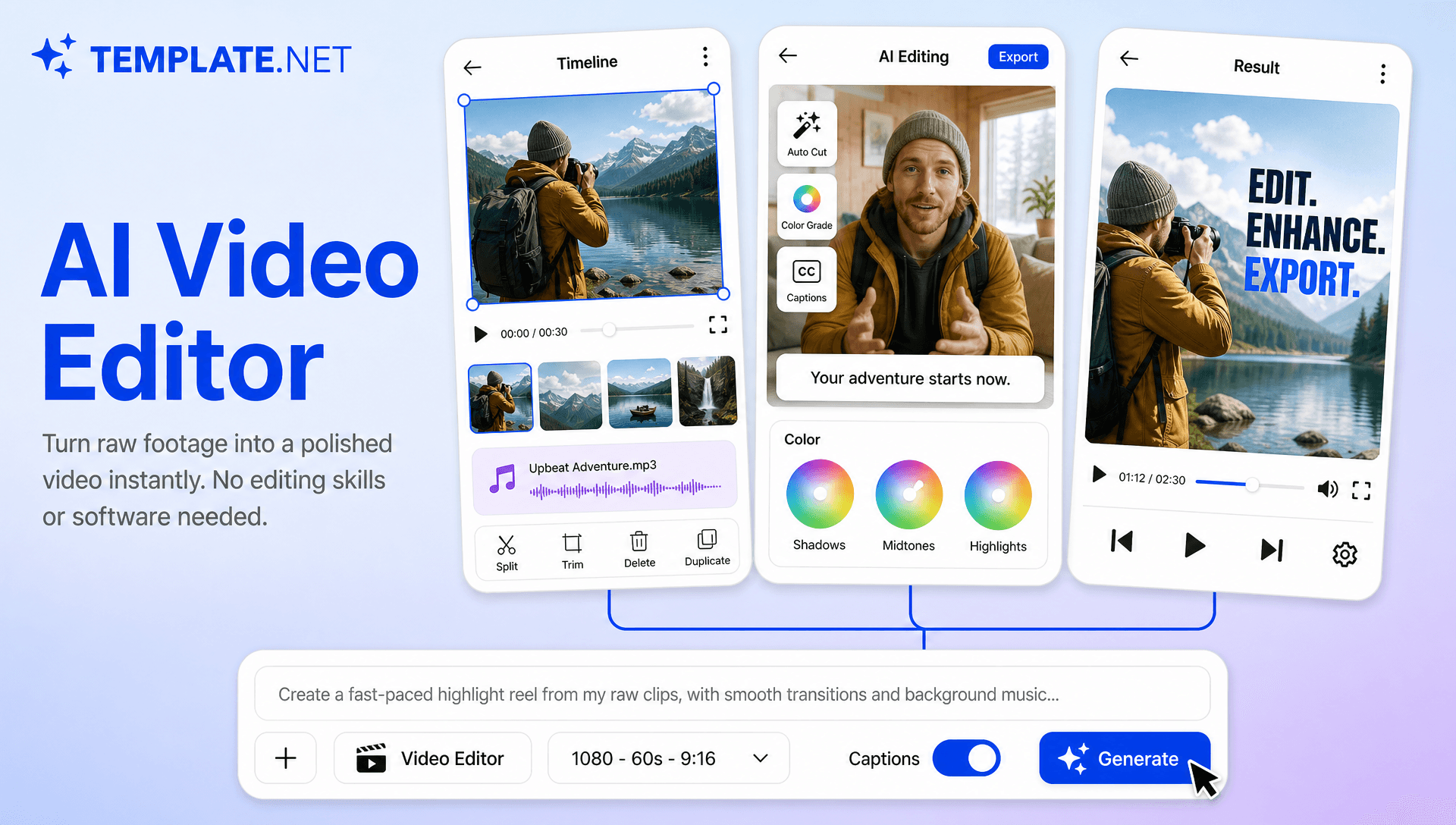 AI Video Editor Online – Edit and Enhance Videos with AI